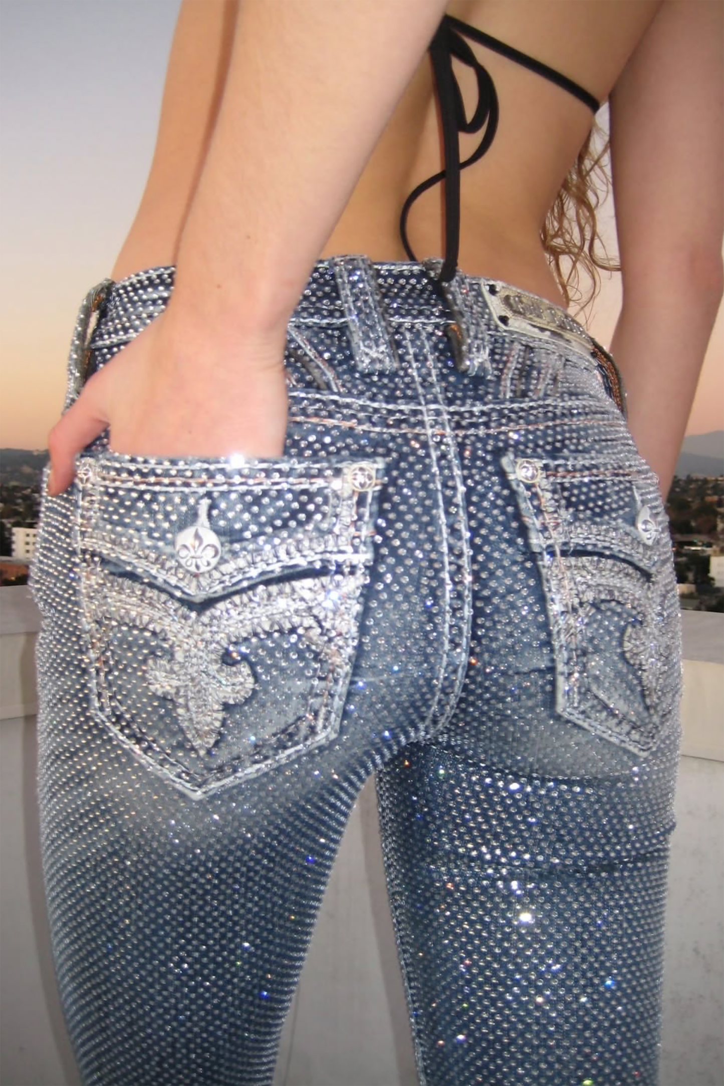 Daphne Stardust Straight Jeans - Rock Revival®