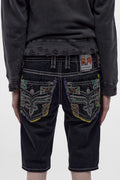 Pantalones cortos de mezclilla Deen en color negro lavado (Se necesitan imágenes)