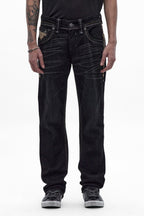 Eban Straight Jeans in Black