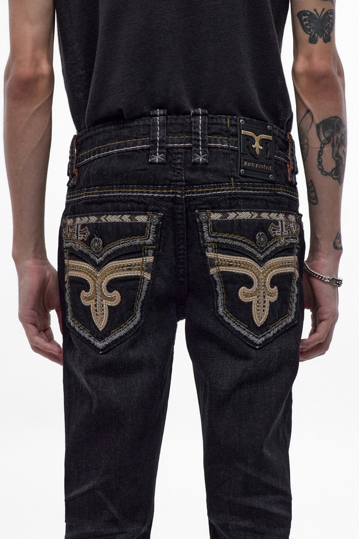 Eban Straight Jeans in Black