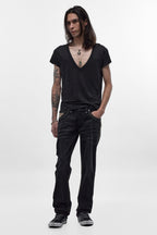 Eban Straight Jeans in Black