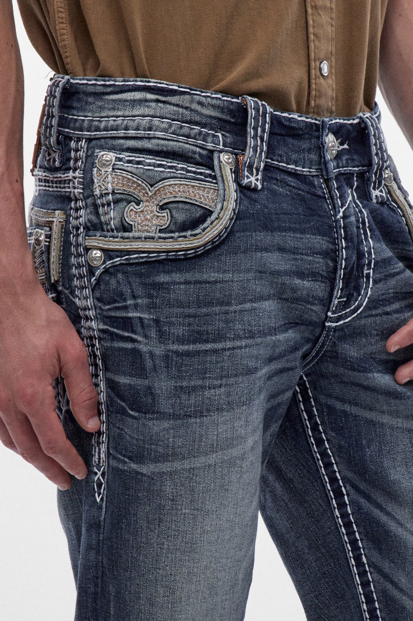Eggplant Bootcut Jeans | Medium Wash | Rock Revival