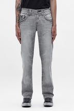 Eisen Straight Jeans in Light Gray