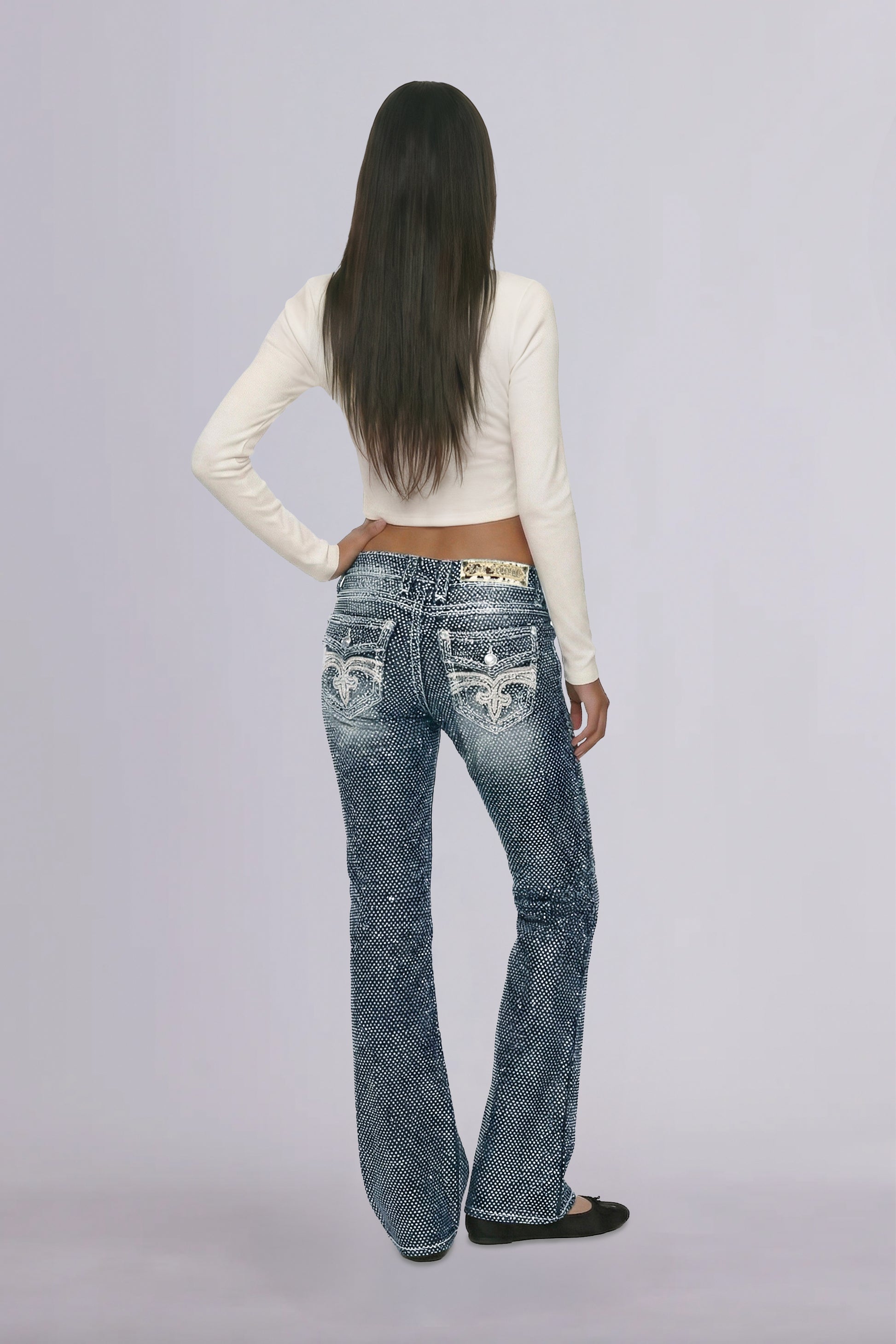 Endive Stardust Bootcut Jeans - Rock Revival®