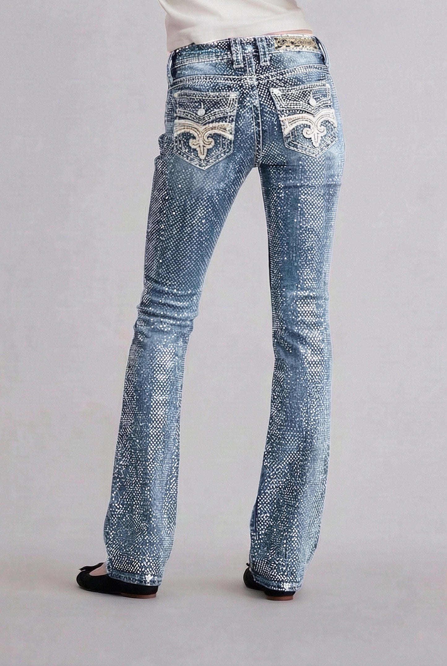 Endive Stardust Bootcut Jeans - Rock Revival®