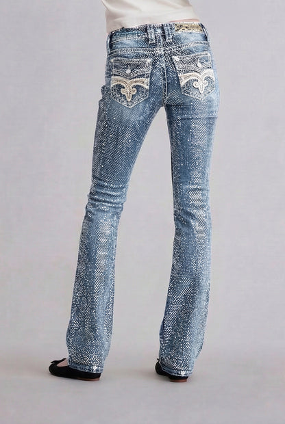 Endive Stardust Bootcut Jeans - Rock Revival®