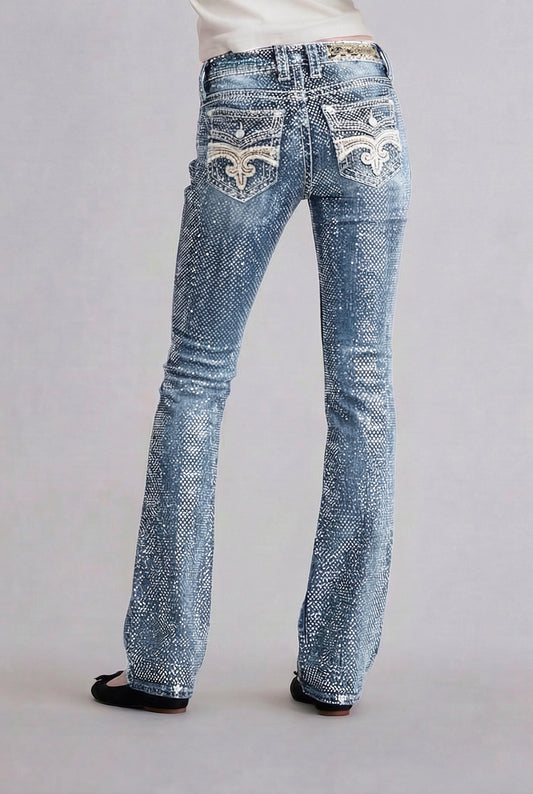 Endive Stardust Bootcut Jeans - Rock Revival®