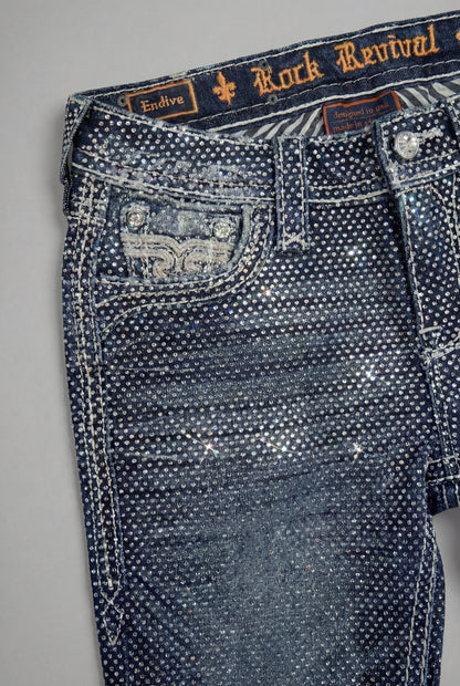 Endive Stardust Bootcut Jeans - Rock Revival®