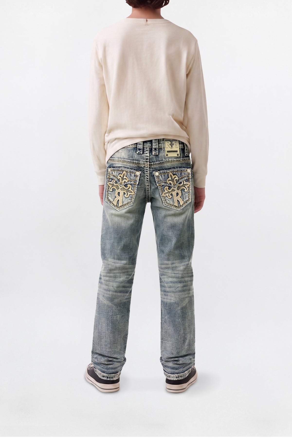 Fenwick Boys Straight Jeans in Light Blue