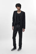 Gene Slim Jeans in Black Coating - Rock Revival®