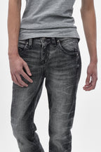 Gene Slim Jeans in Charcoal Black - Rock Revival®