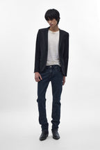 Gene Slim Jeans in Dark Blue - Rock Revival®