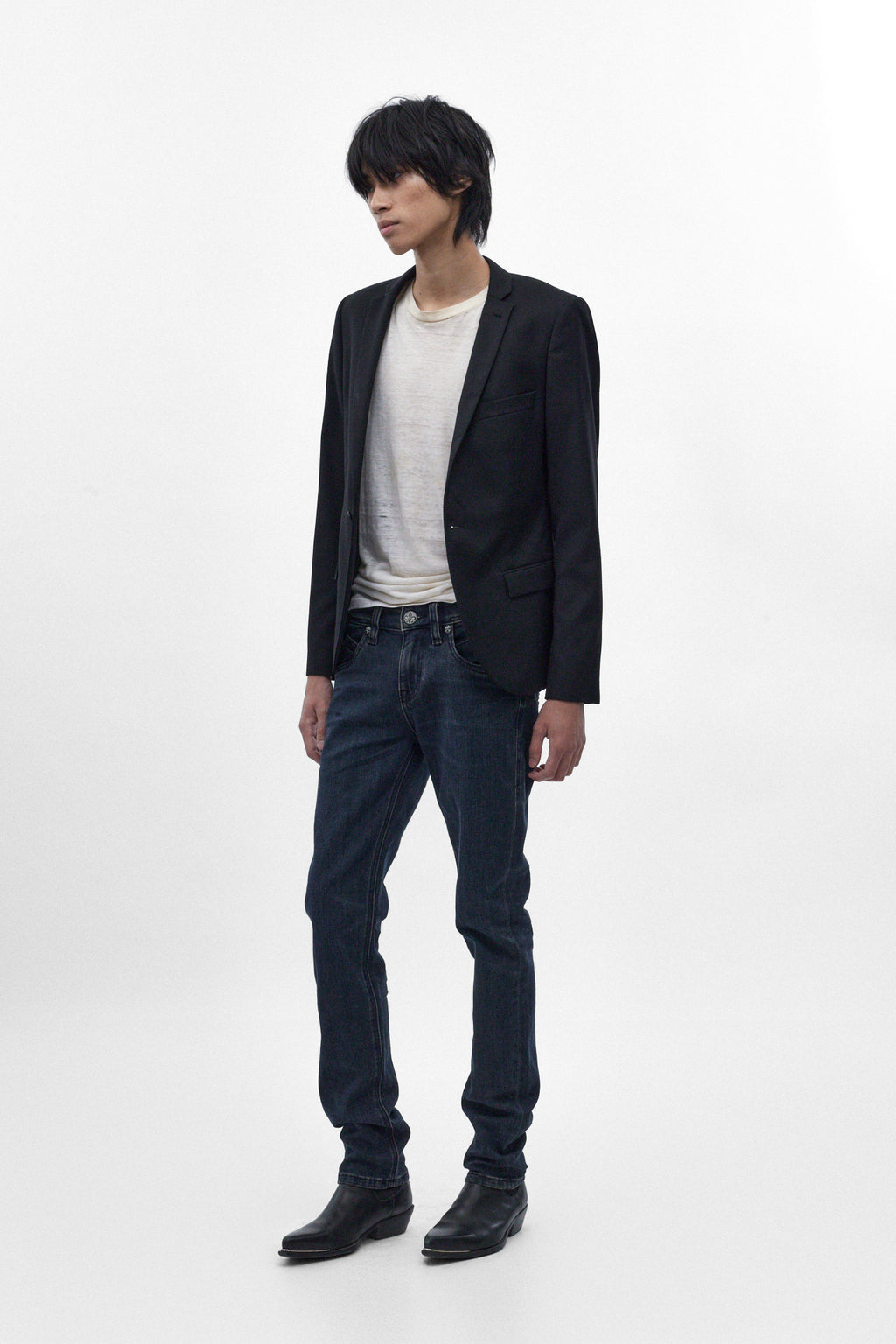 Gene Slim Jeans in Dark Blue - Rock Revival®