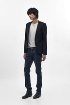 Gene Slim Jeans in Dark Blue - Rock Revival®