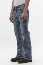 George Bootcut Jeans in Medium Blue
