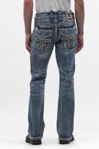 George Bootcut Jeans in Medium Blue