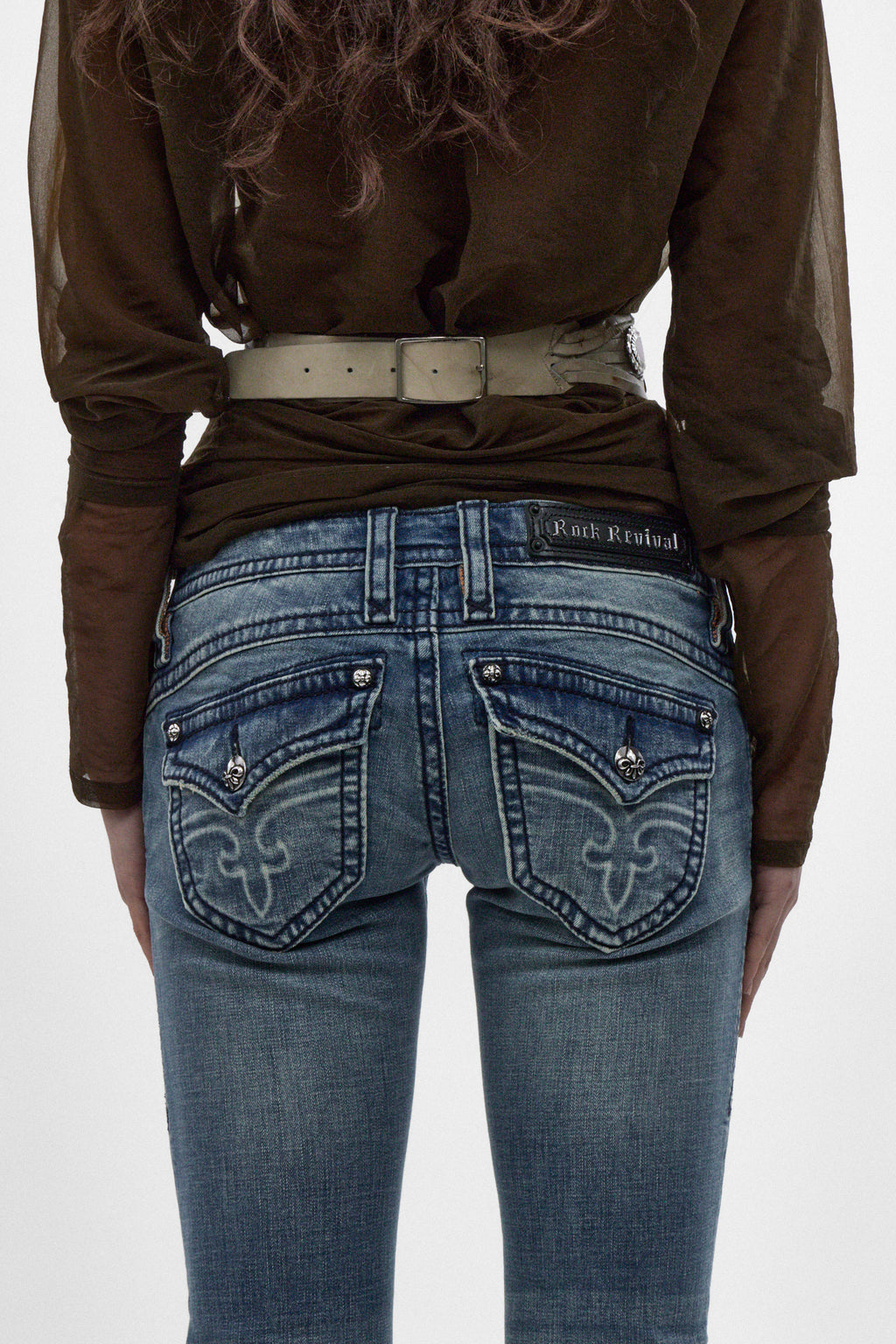 Gwen (RB248) Super Low-Rise Bootcut Jeans (4/30/26-DESC+INV+UPCS) - Rock Revival®