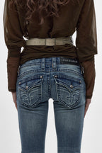 Gwen (RB248) Super Low-Rise Bootcut Jeans (4/30/26-DESC+INV+UPCS) - Rock Revival®