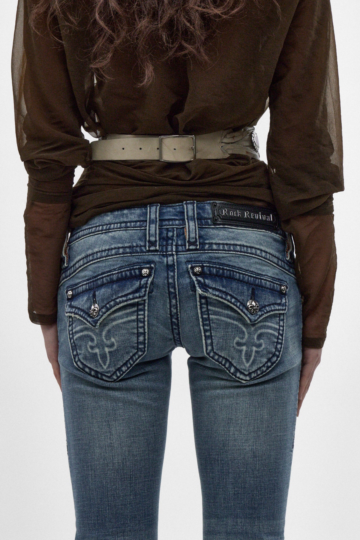 Gwen (RB248) Super Low-Rise Bootcut Jeans (4/30/26-DESC+INV+UPCS) - Rock Revival®