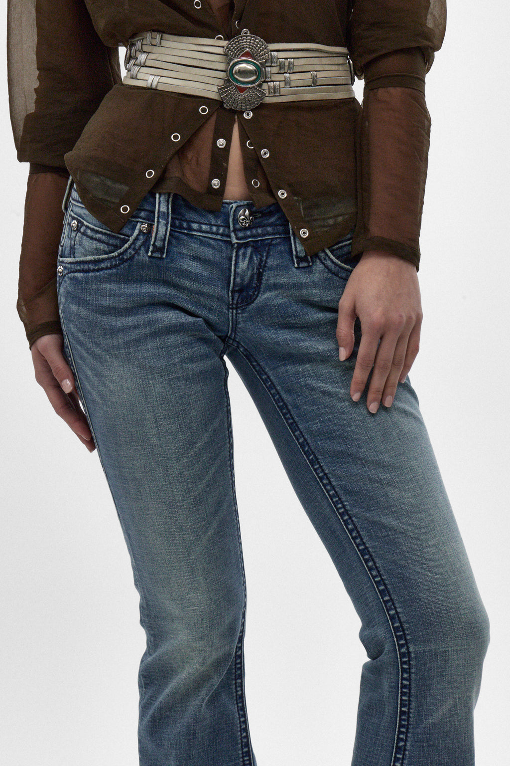 Gwen (RB248) Super Low-Rise Bootcut Jeans (4/30/26-DESC+INV+UPCS) - Rock Revival®