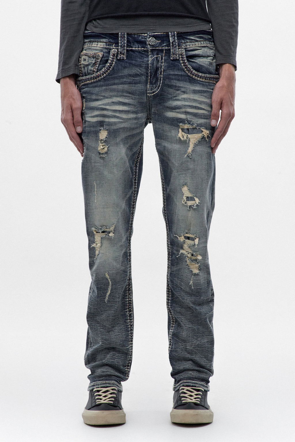 Hadriel Alt Straight Jeans