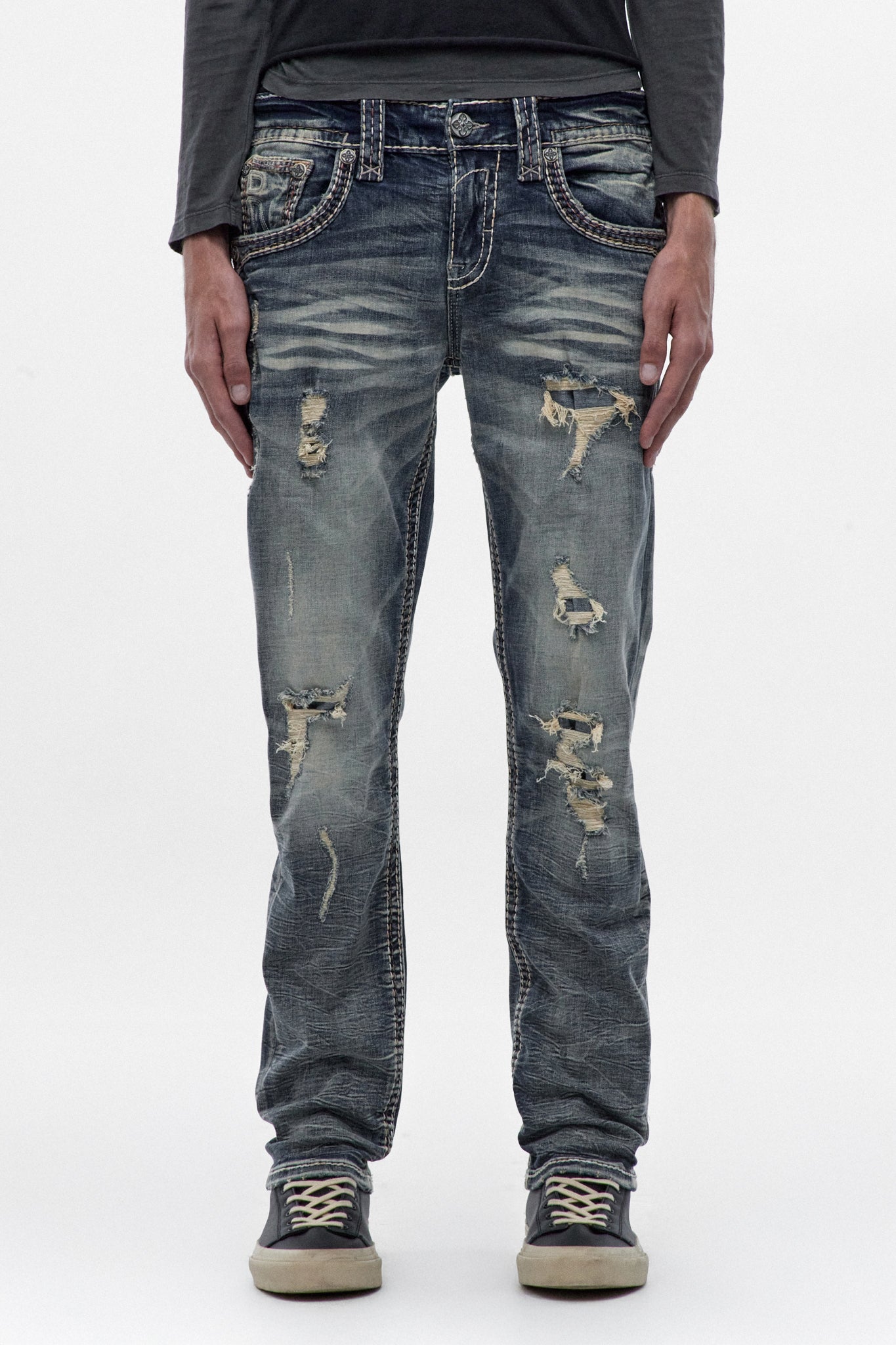 Hadriel Alt Straight Jeans