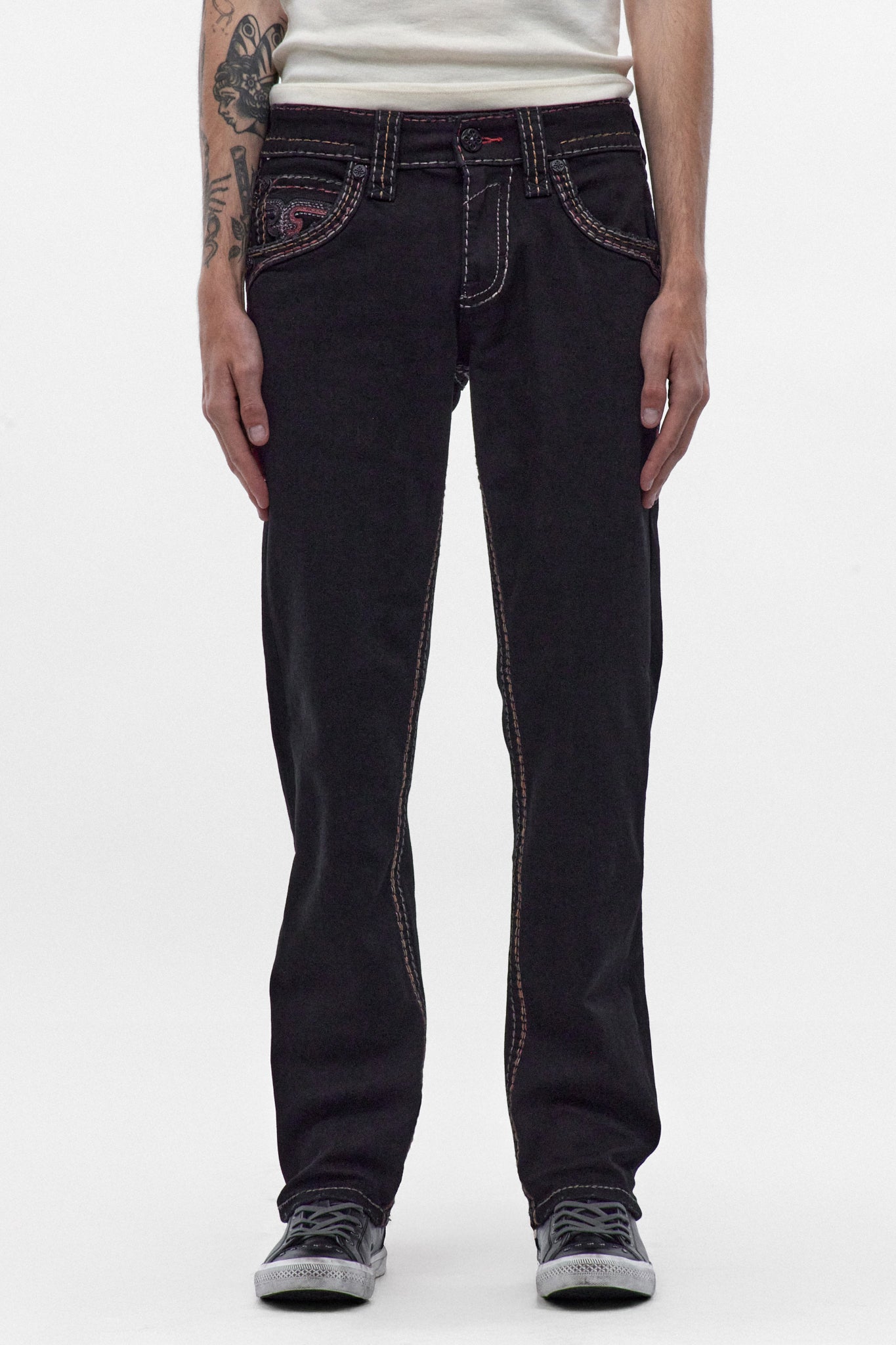 Harlan Straight Jeans in Black