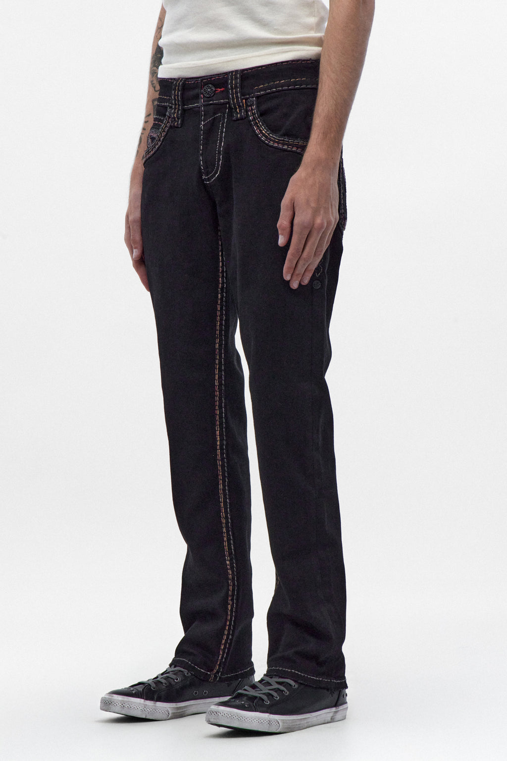 Harlan Straight Jeans in Black