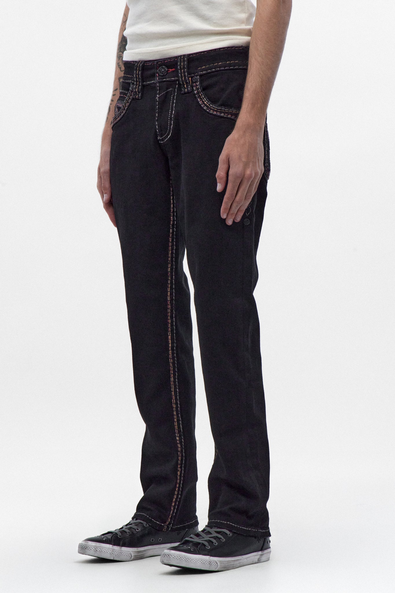 Harlan Straight Jeans in Black