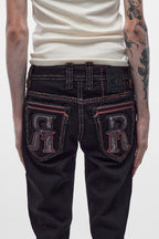 Harlan Straight Jeans in Black