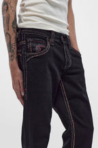 Harlan Straight Jeans in Black