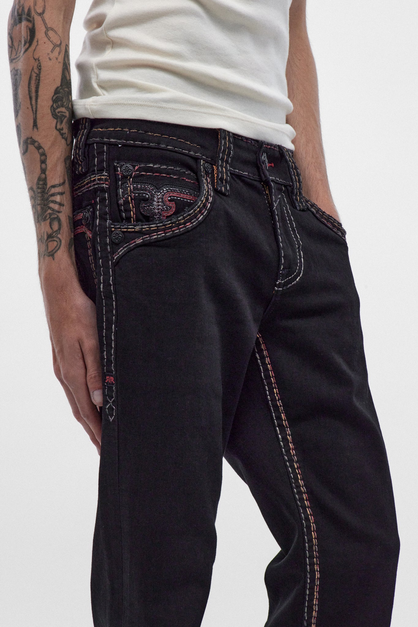 Harlan Straight Jeans in Black