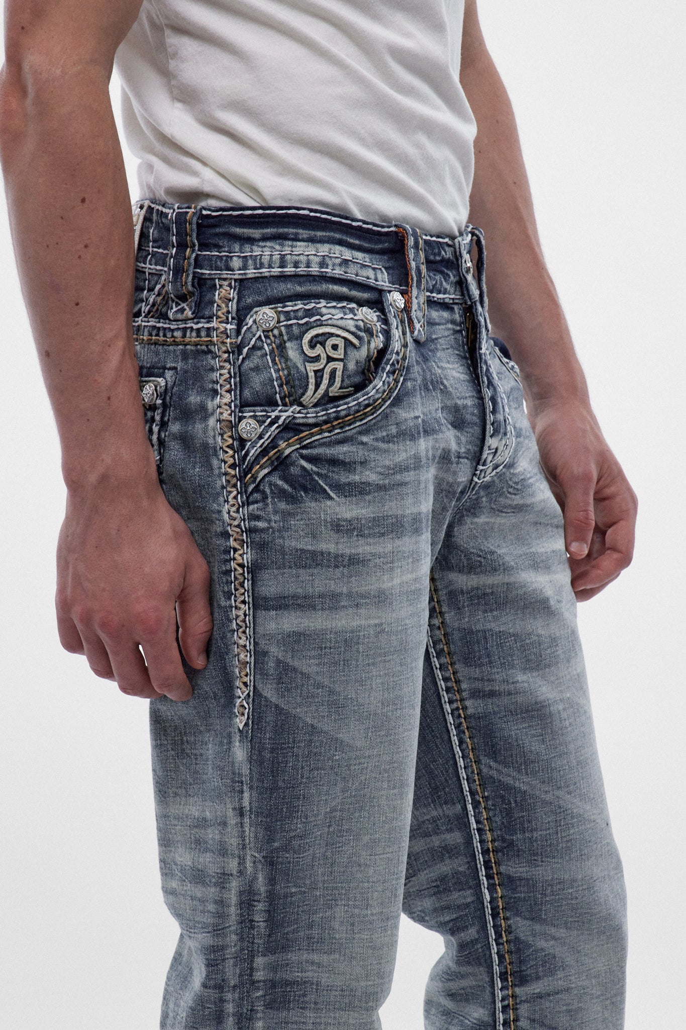 Hart Bootcut Jeans in Light Blue