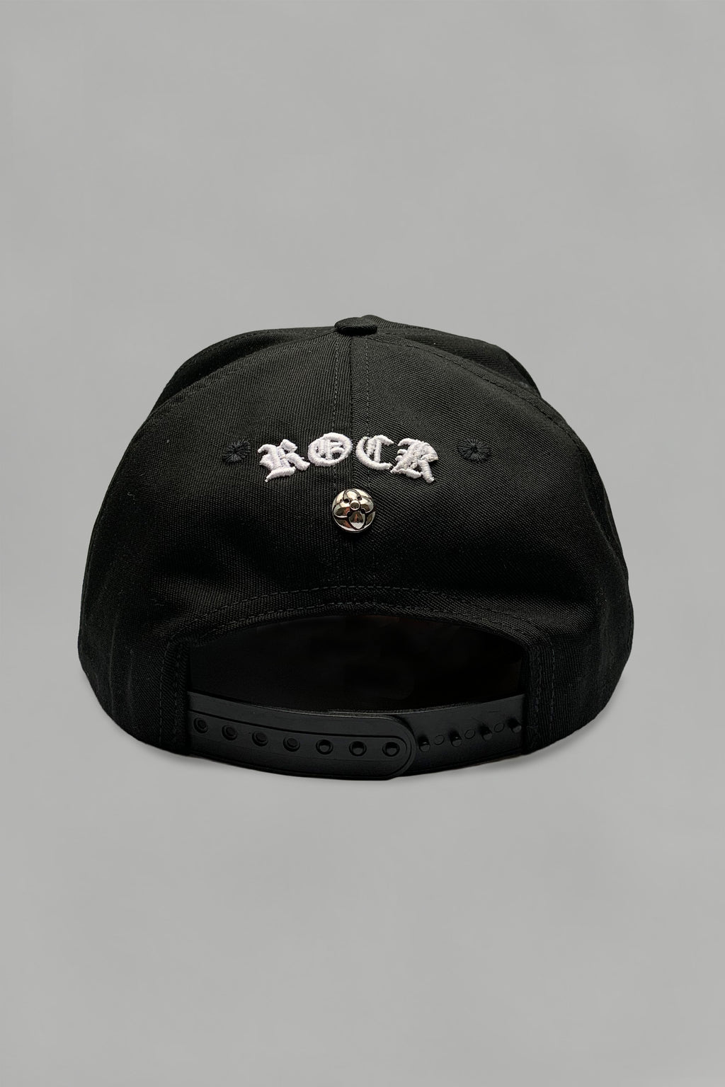 Rock Revival® Infernal Fleur Snapback Hat in Black