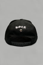 Rock Revival® Infernal Fleur Snapback Hat in Black