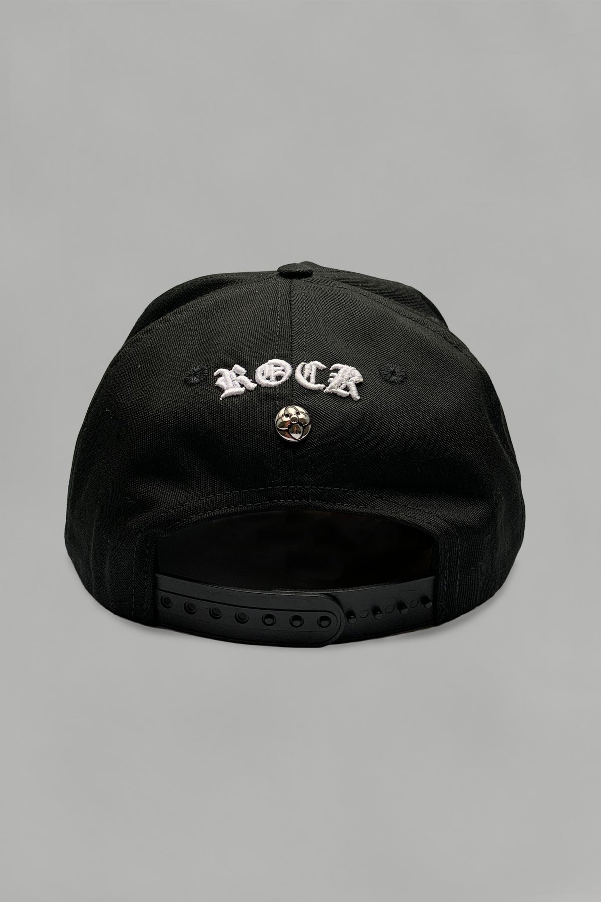 Rock Revival® Infernal Fleur Snapback Hat in Black