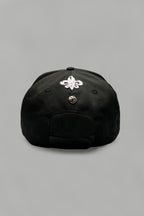 Rock Revival Winged Baroque Snapback Hat in Black
