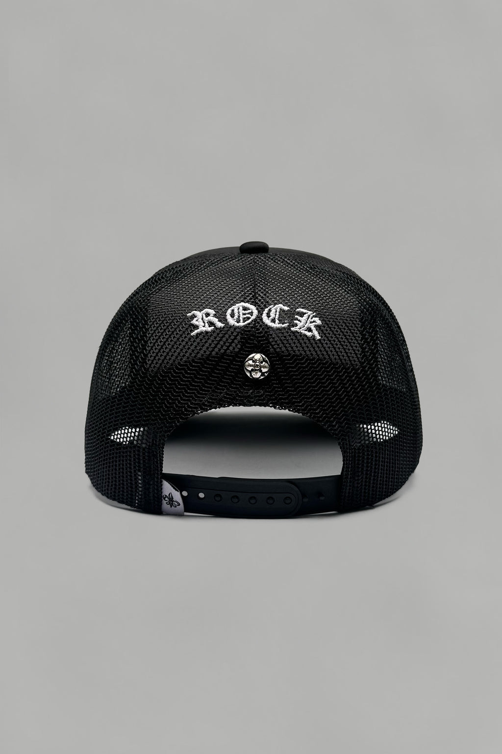 Rock Revival® Logo Snapback Trucker Hat in Black