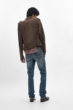 Huey Slim Straight Jeans in Vintage Blue - Rock Revival®