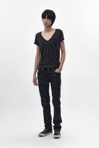 Huey Slim Straight Jeans in Black Coating - Rock Revival®