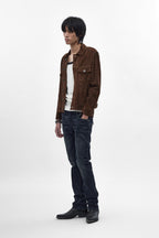 Huey Slim Straight Jeans in Dark Blue - Rock Revival®