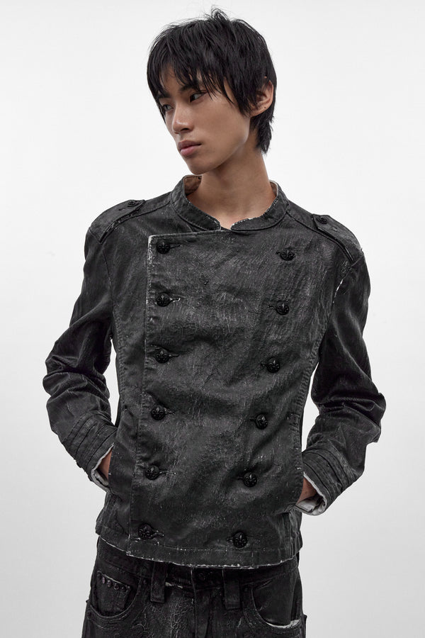 Rock Revival by Jaded London Military Moto Jacket
