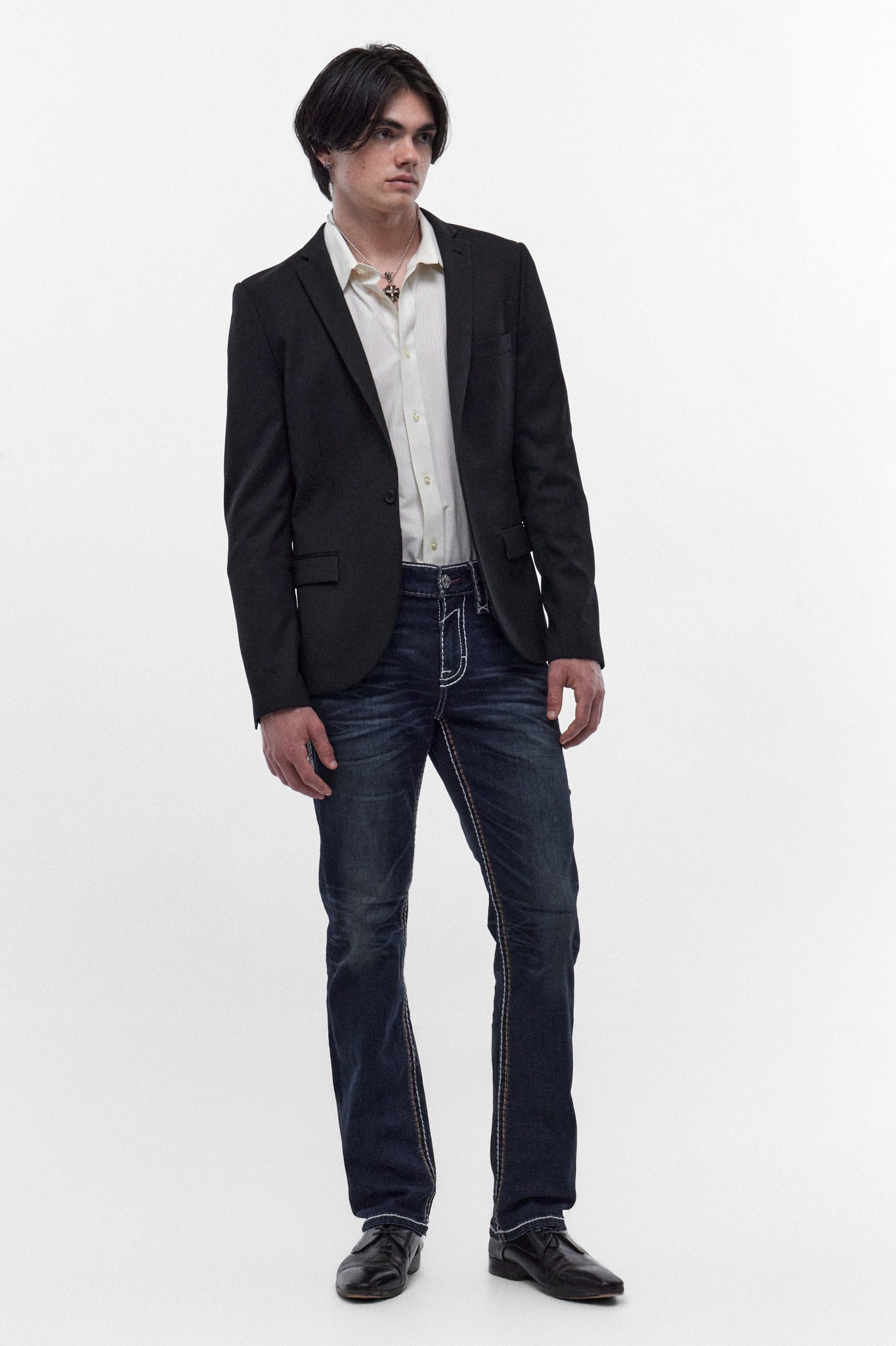 Jaydy Straight Jeans in Dark Blue