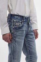 Jett Bootcut Jeans in Light Blue