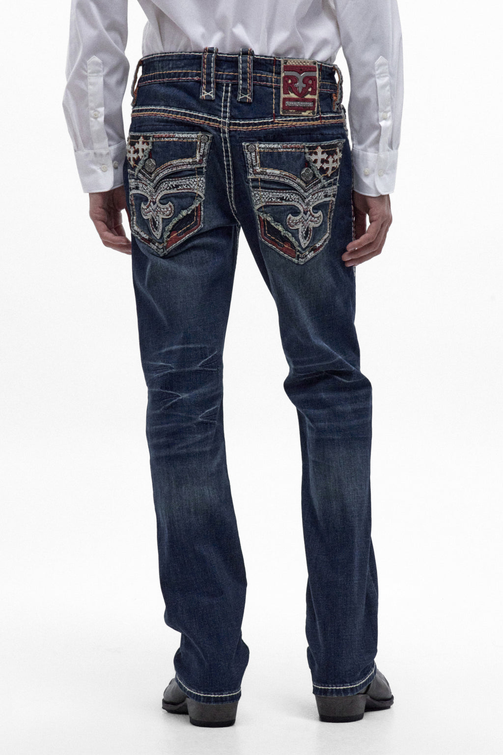 Jett Straight Jeans in Vintage Blue