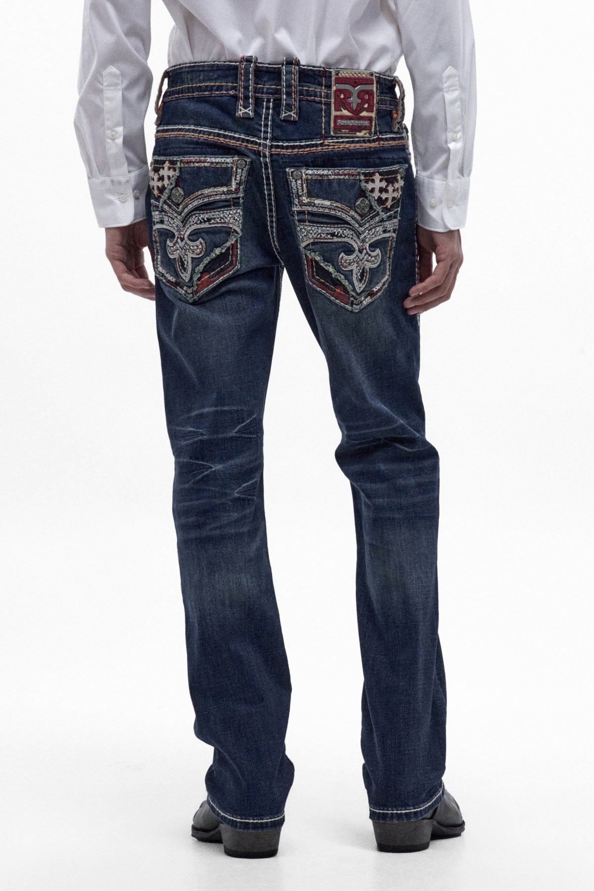 Jett Straight Jeans in Vintage Blue