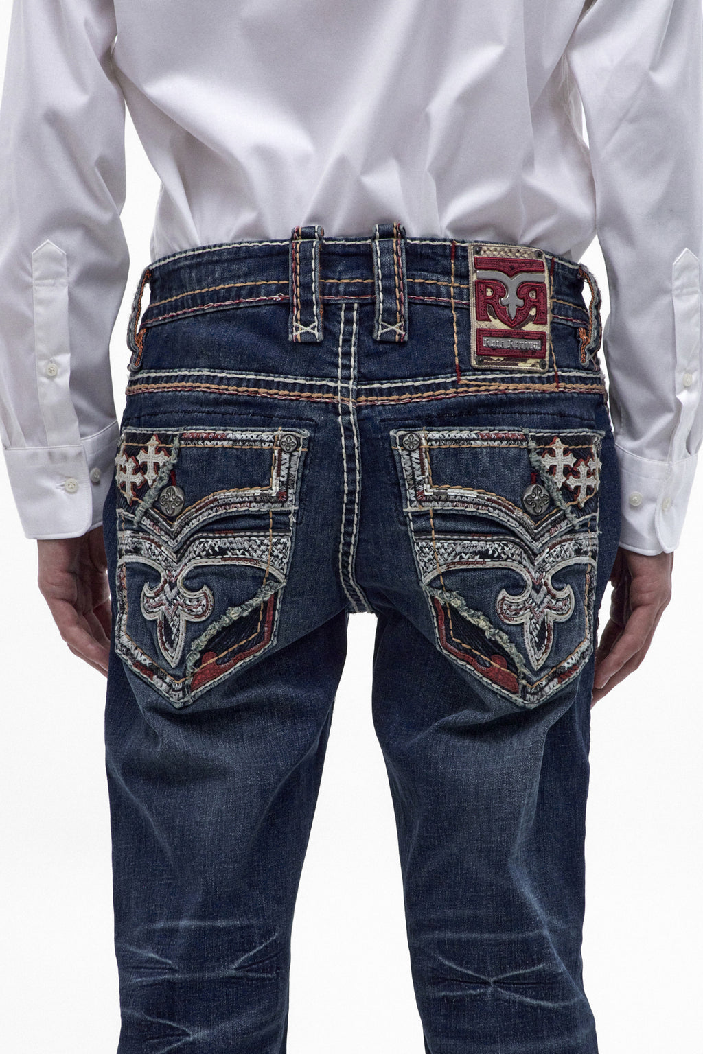 Jett Straight Jeans in Vintage Blue