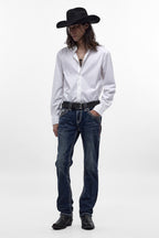 Jett Straight Jeans in Vintage Blue