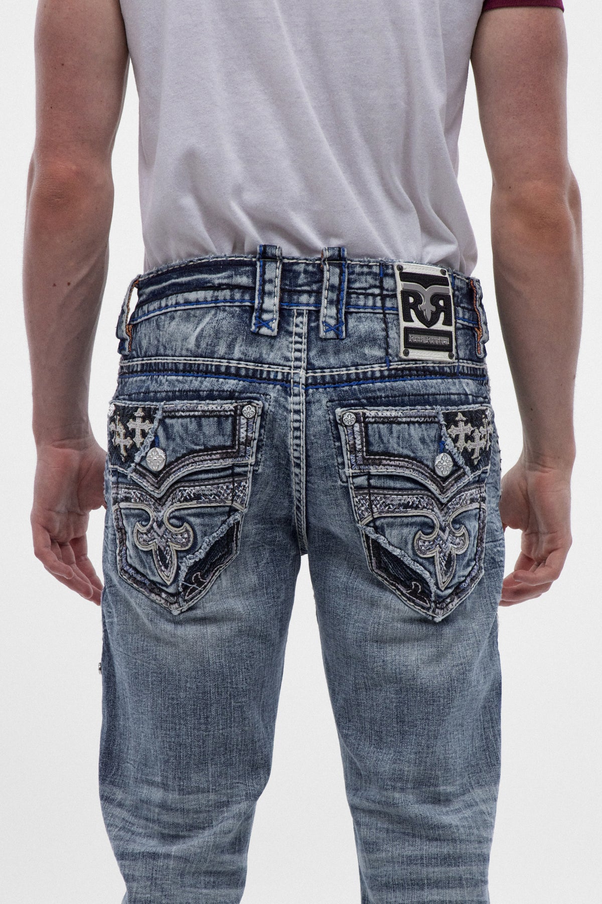 Jett Straight Jeans in Light Blue
