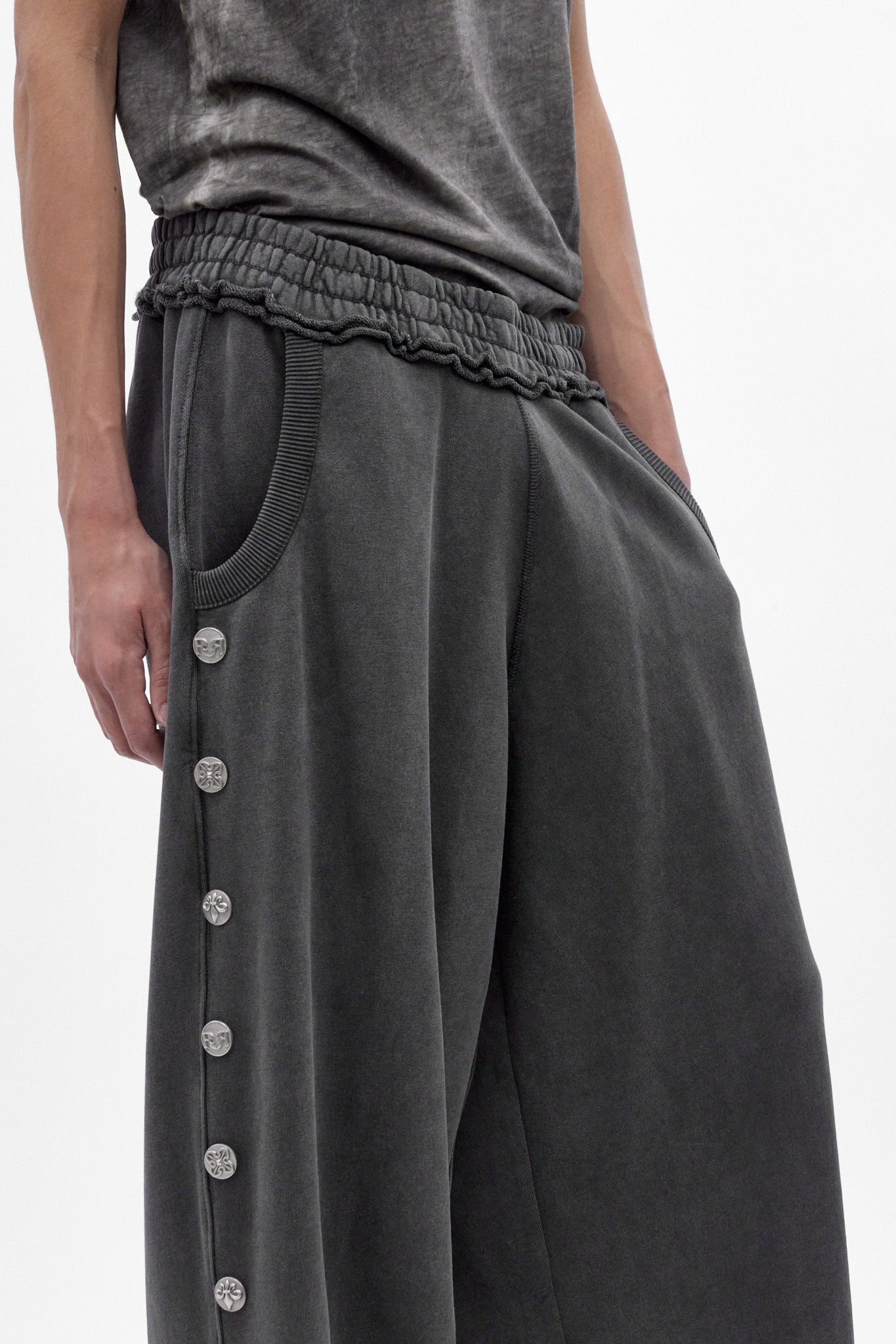 (JMJ6547)Rock Revival by Jaded London Sweatpants in Dark Grey (Jaded London x RCRV) - Rock Revival®